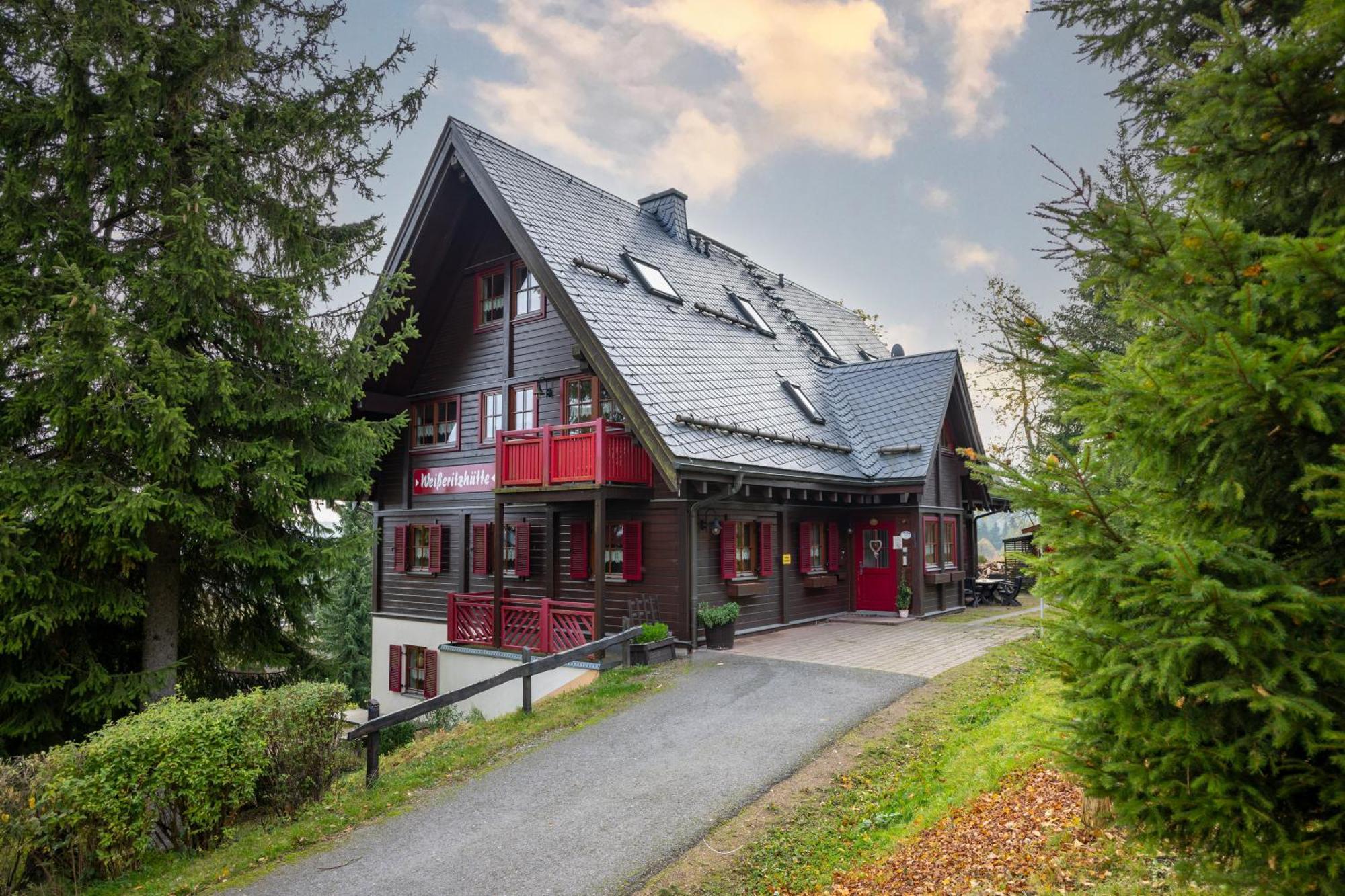 Ferienanlage Zum Silberstollen 2 Haeuser Am Berg Polderhof Und Weisseritzhuette Altenberg  Exteriör bild