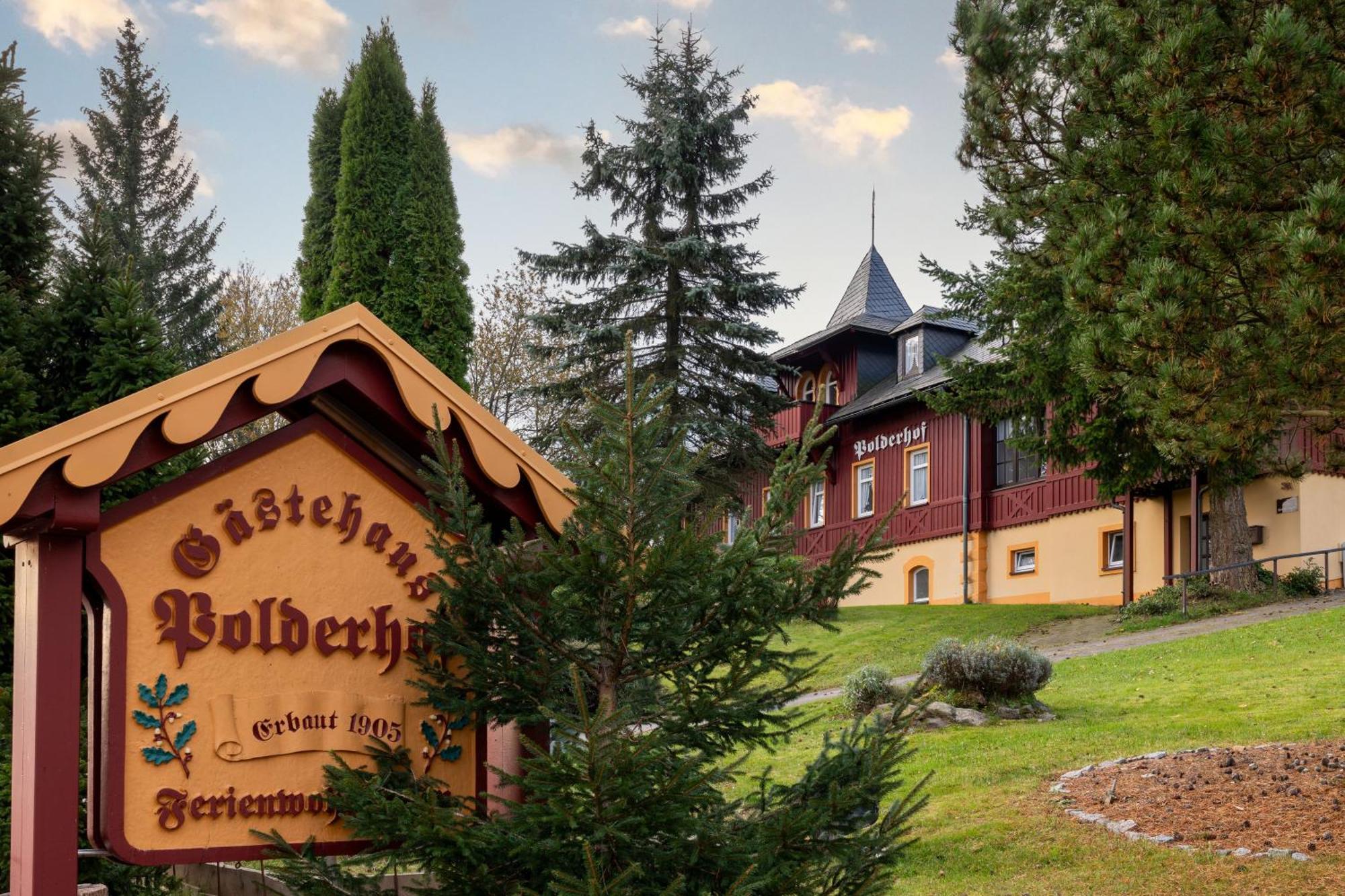 Ferienanlage Zum Silberstollen 2 Haeuser Am Berg Polderhof Und Weisseritzhuette Altenberg  Exteriör bild